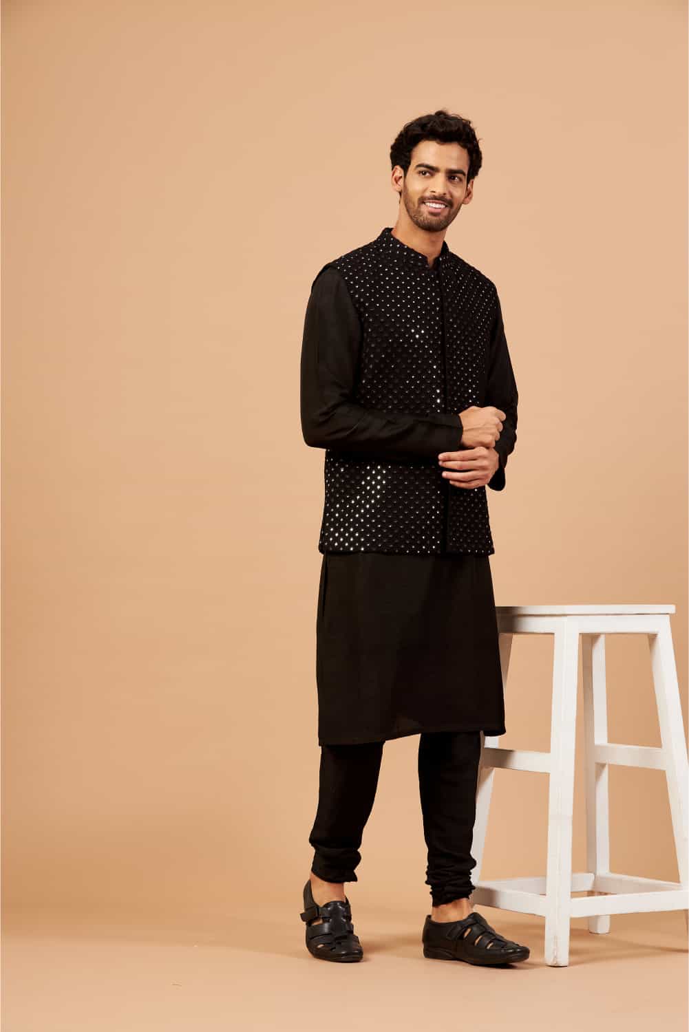 Mirujacket Designer Men's Nehru Jacket by Hilo Design