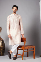 Rooyi Position Mirror Work Kurta by Hilo Design