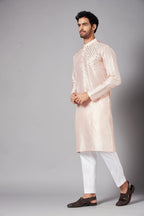 Rooyi Position Mirror Work Kurta by Hilo Design