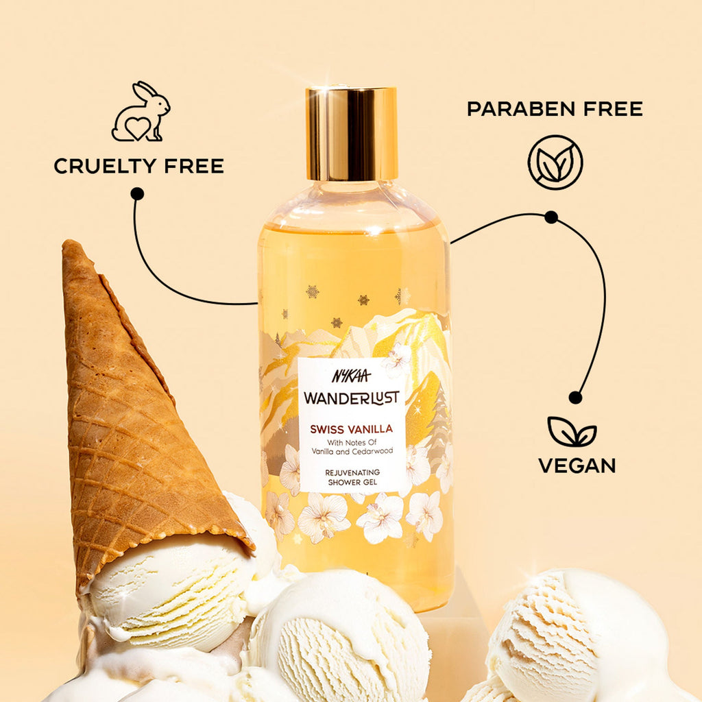 Wanderlust Shower Gels - Swiss Vanilla
