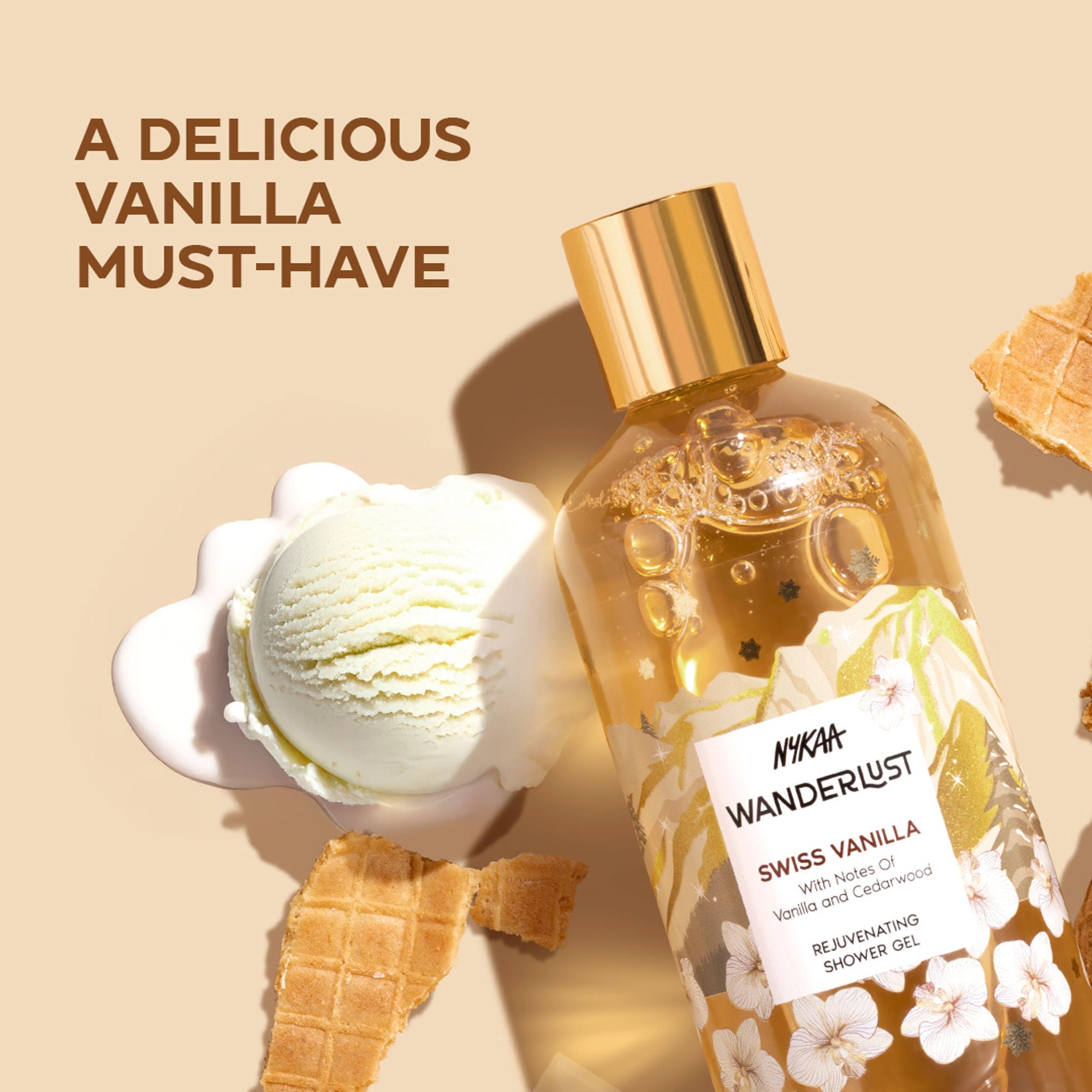 Wanderlust Shower Gels - Swiss Vanilla
