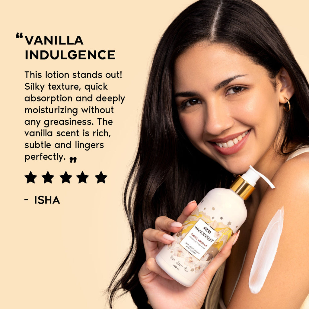 Wanderlust Moisturizing Body Lotion - Swiss Vanilla