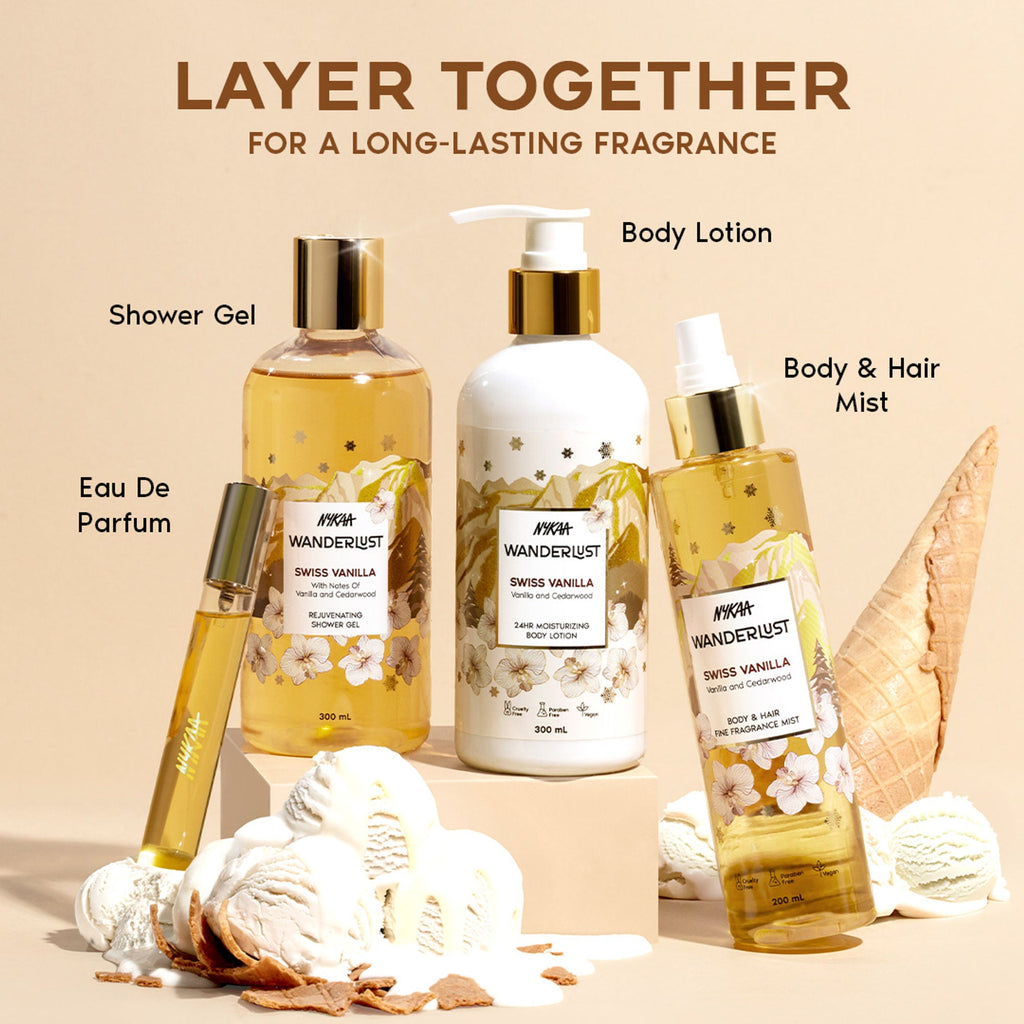 Wanderlust Moisturizing Body Lotion - Swiss Vanilla