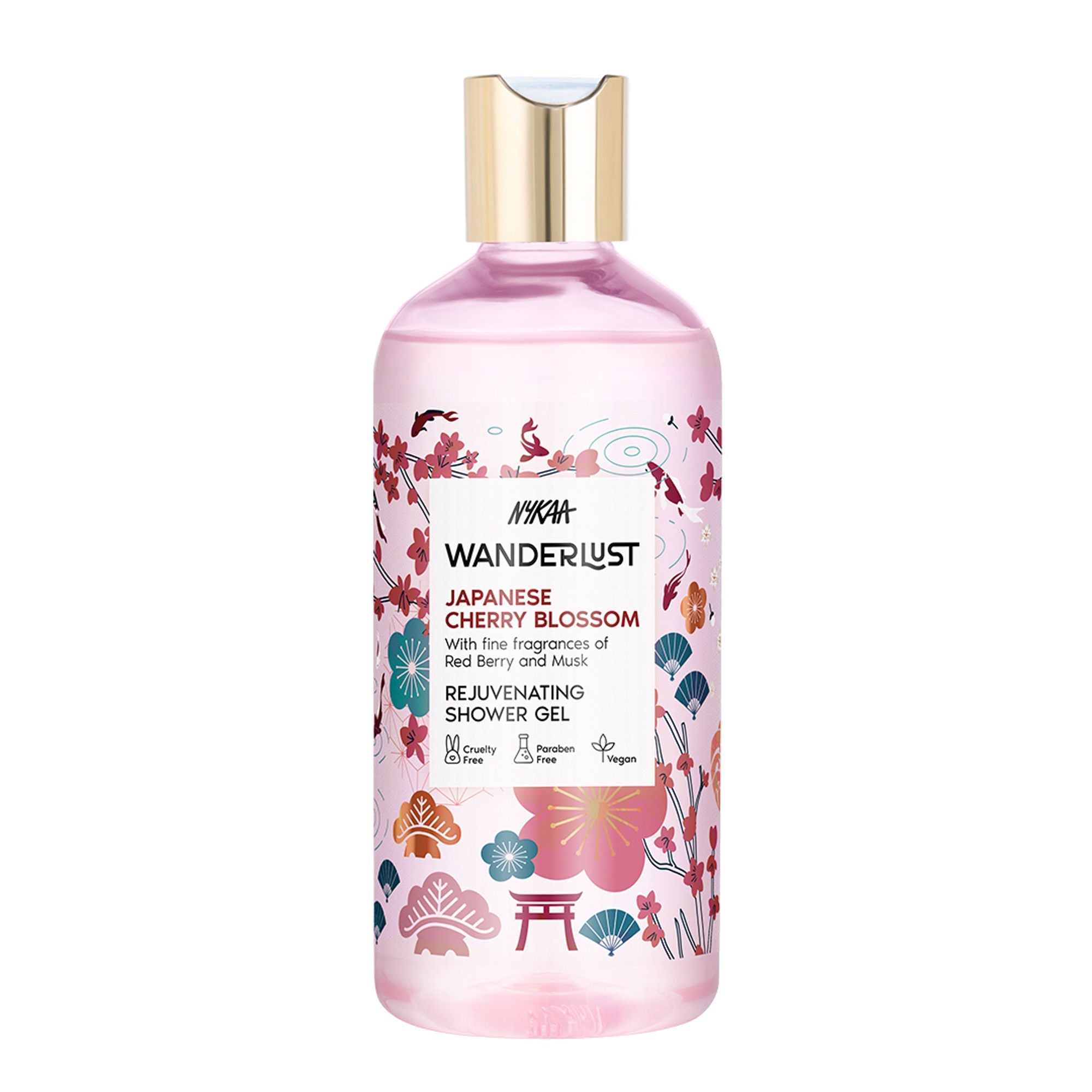 Wanderlust Shower Gels - Japanese Cherry Blossom