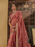 kasee Embellished Zardozi Silk Blend Saree