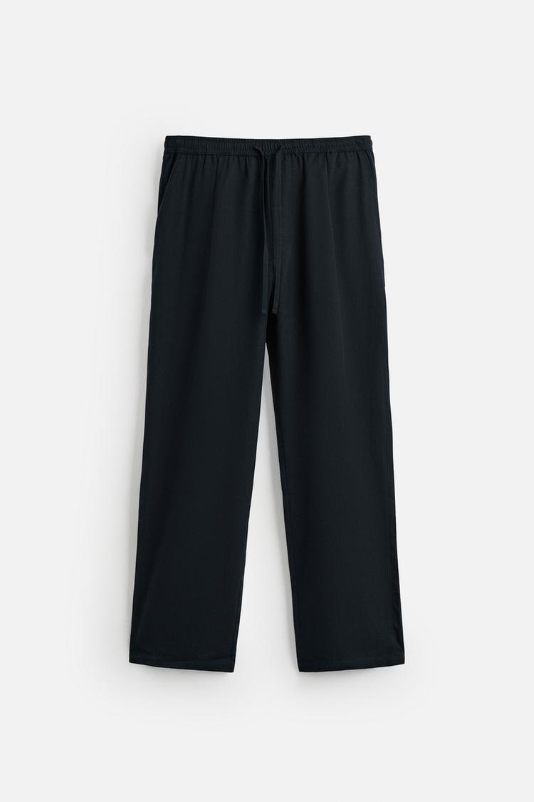 Fabmade Men’S Black Loose Fit Pajama