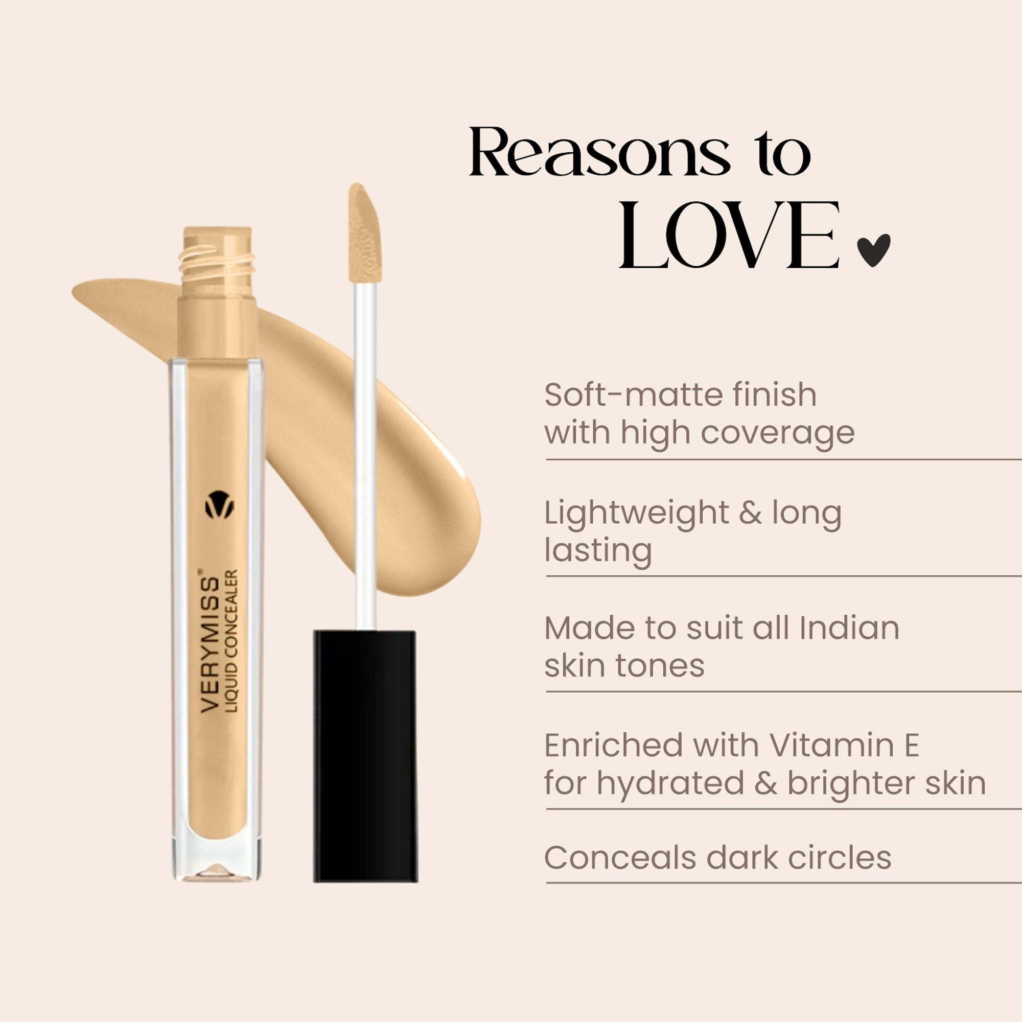 VERYMISS Ultimate Makeup Combo - 1 + Free Makeup Pouch