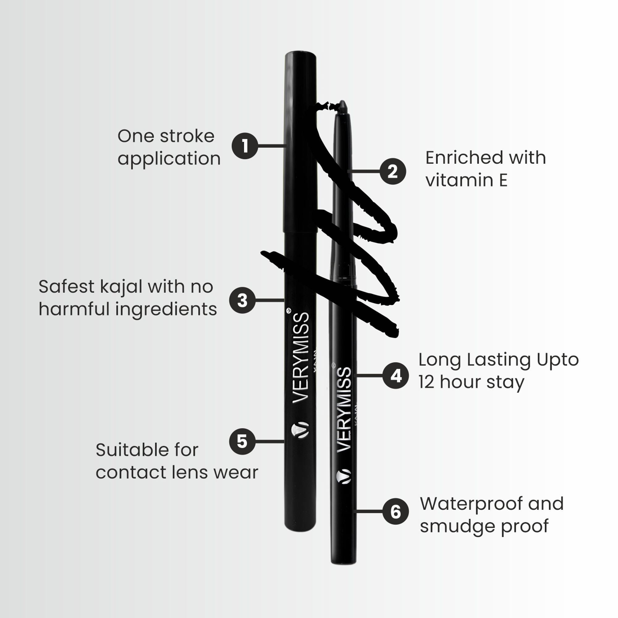 VERYMISS Ultimate Makeup Combo - 1 + Free Makeup Pouch