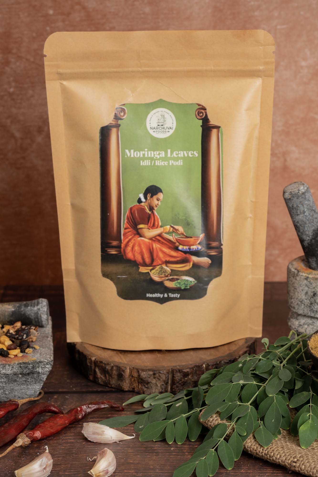 Narchuvai Foods Moringa Leaves Idly Podi - Distacart
