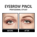 Matt Look Long Lasting Formula Professional Stylist Eyebrow Pencil - Brown - Distacart