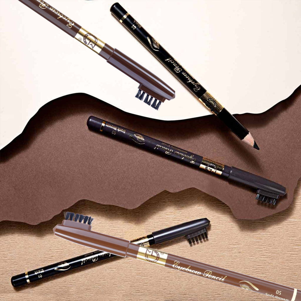 Matt Look Long Lasting Formula Professional Stylist Eyebrow Pencil - Brown - Distacart