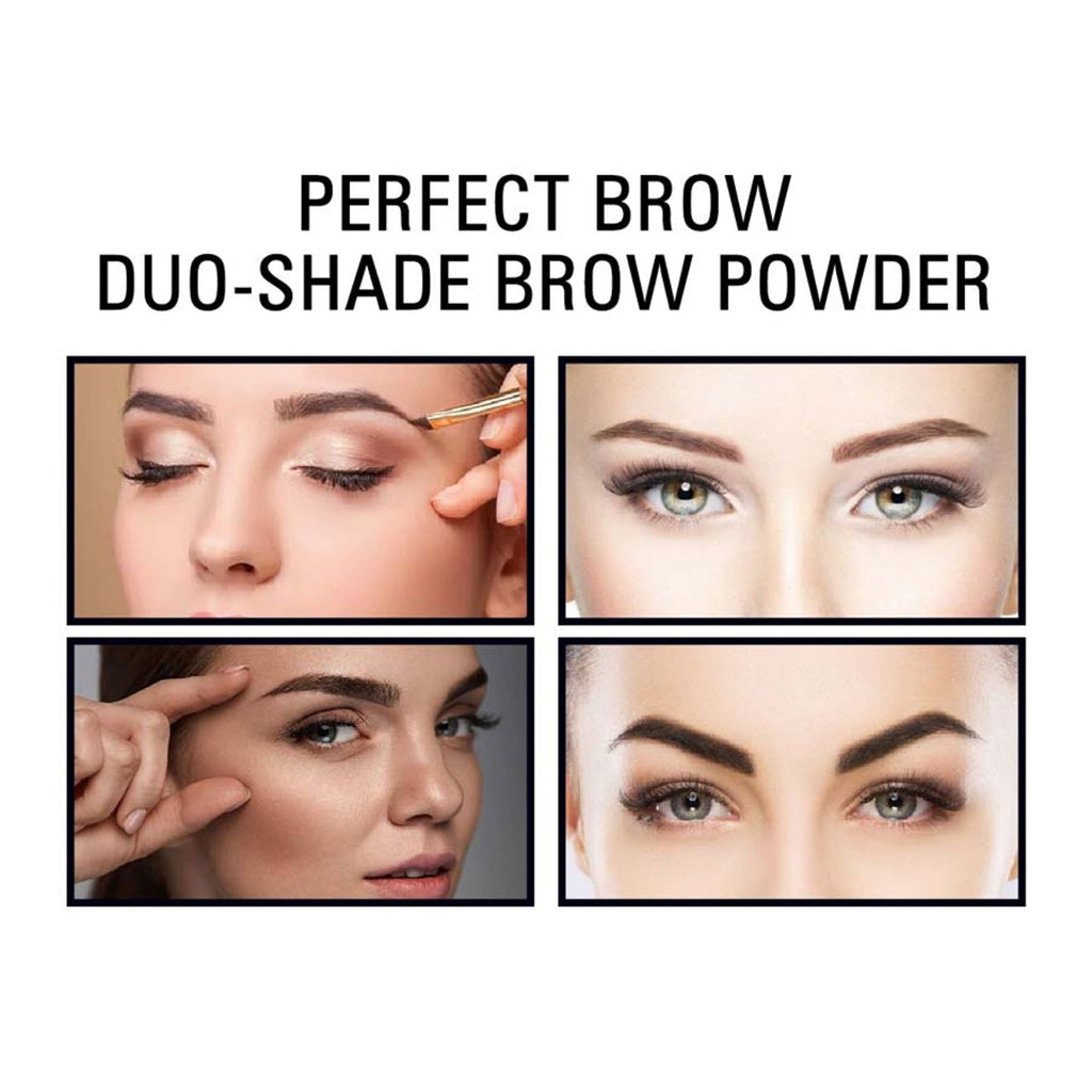 Matt Look Perfect Brow Duo-shade Brow Powder - 02