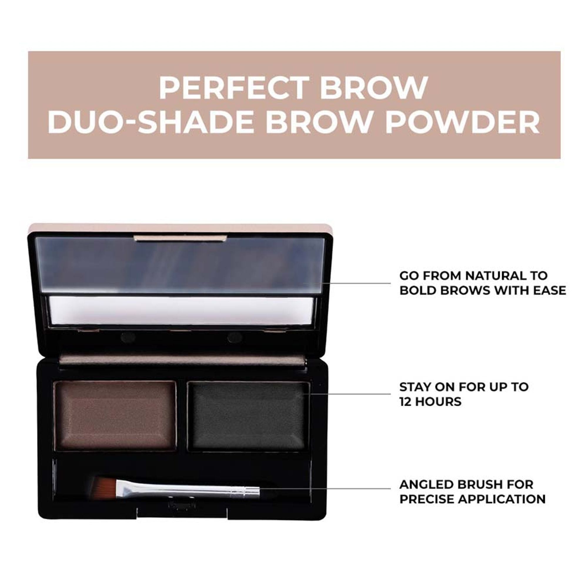 Matt Look Perfect Brow Duo-shade Brow Powder - 04