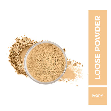 Matt Look Face Makeup Banana Luxury Loose Powder Translucent - Ivory
