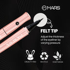 MARS Cosmetics Ink Black Eyeliner - Distacart