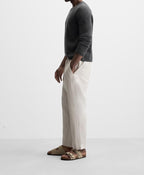 Fabmade Men’S Beige Loose Fit Cotton Pajama