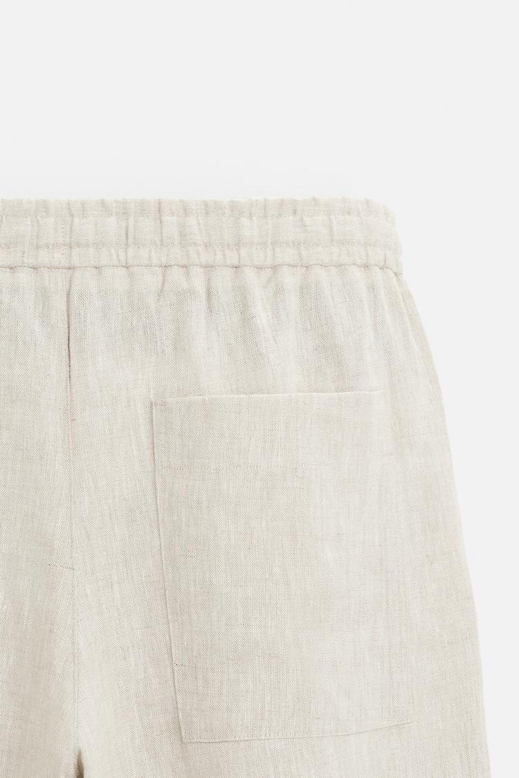 Fabmade Men’S Beige Loose Fit Cotton Pajama