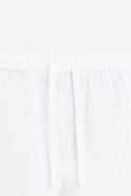 Fabmade Men’S Linen Pajama Combo – White & Black (Pack Of 2)