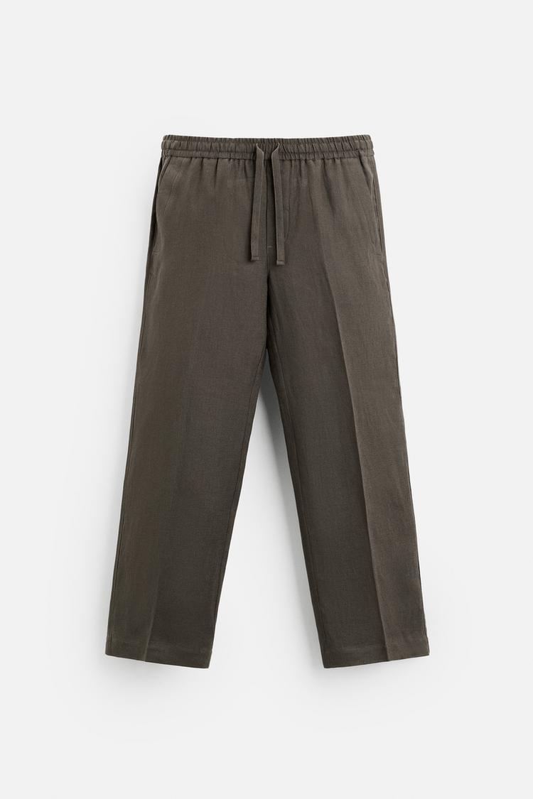 Fabmade Men’S Brown Loose Fit Cotton Pajama