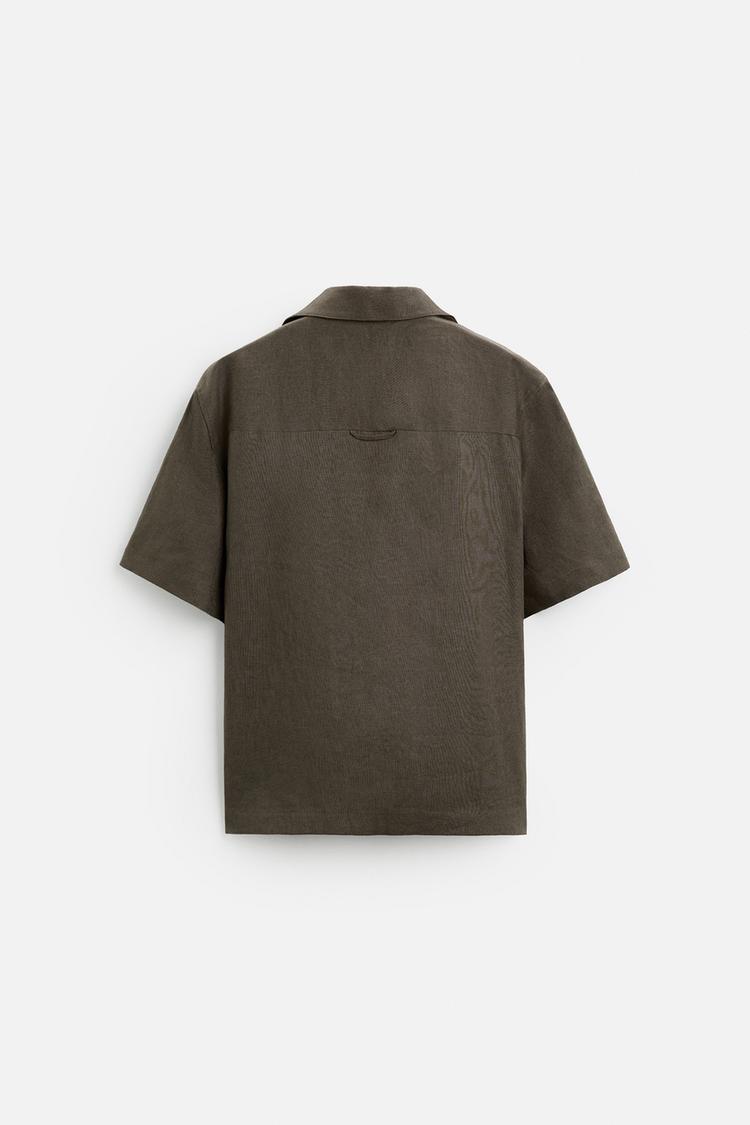 Fabmade Men’S Brown Cotton Shirt