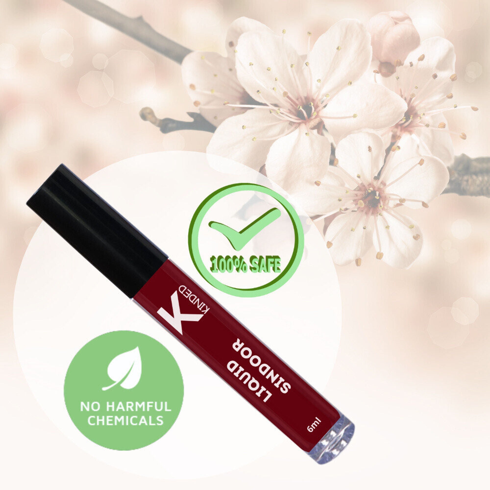 kinded liquid sindoor 01 maroon