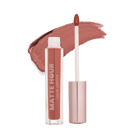 Swiss Beauty Matte Hour Waterproof Liquid Lipstick, Up To 10-Hour - 1 Mimosa Glow