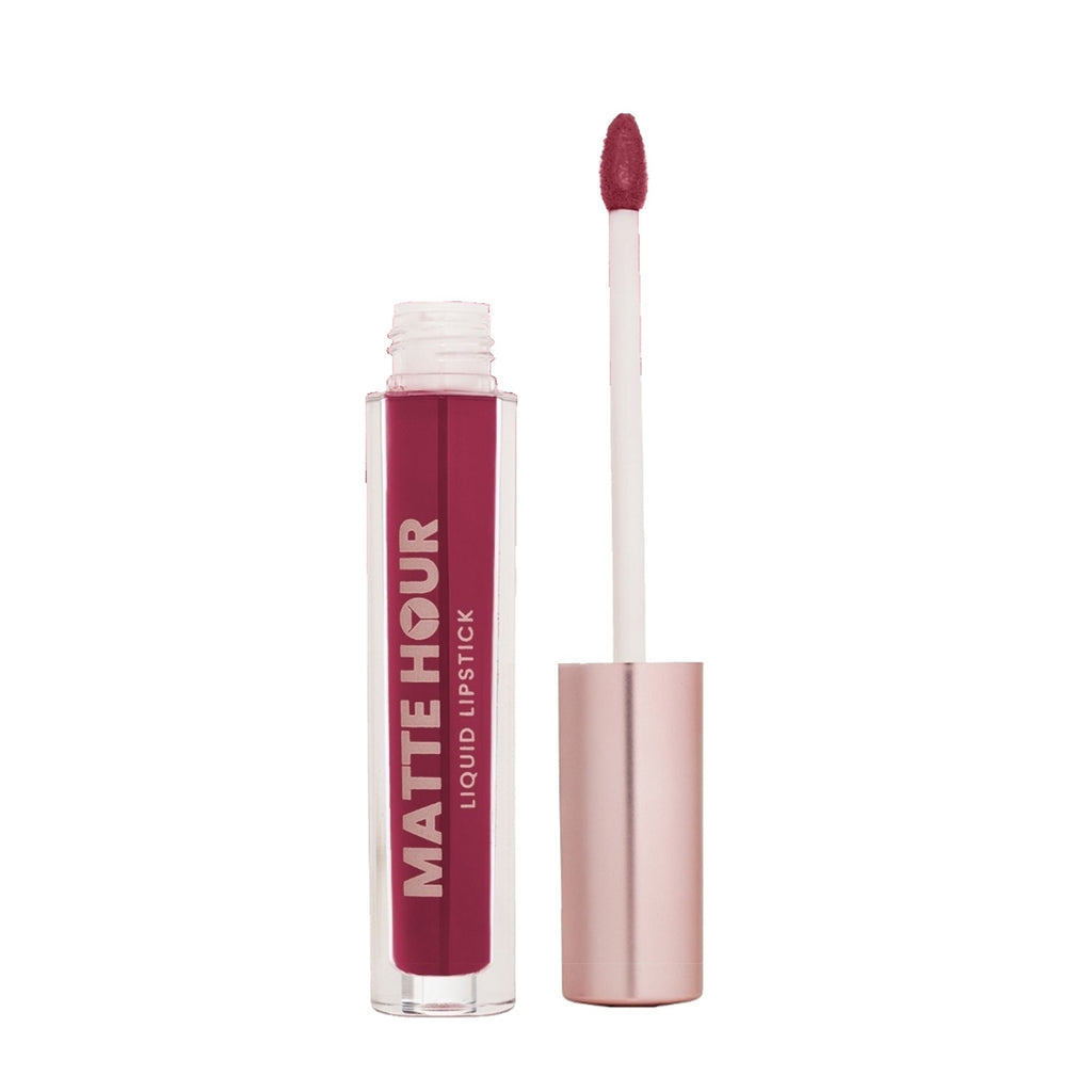 Swiss Beauty Matte Hour Waterproof Liquid Lipstick, Up To 10-Hour - 6 Berry Fizz - Distacart