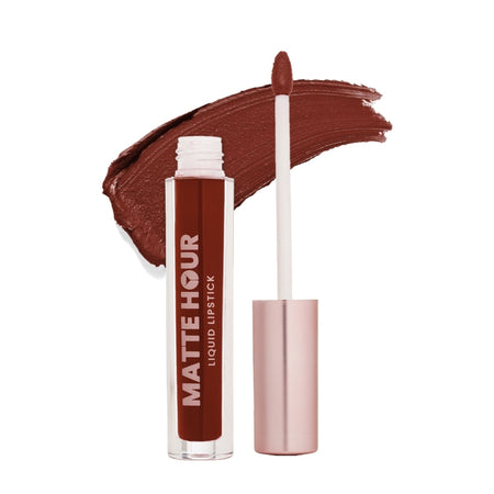 Swiss Beauty Matte Hour Waterproof Liquid Lipstick, Up To 10-Hour - 10 Espresso Martini