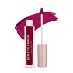 Swiss Beauty Matte Hour Waterproof Liquid Lipstick, Up To 10-Hour - 13 Sangria Splash