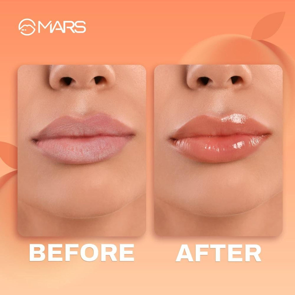 MARS Cosmetics Color Changing Protector Lip Oil - Lo-01-Peachy Dew - Distacart