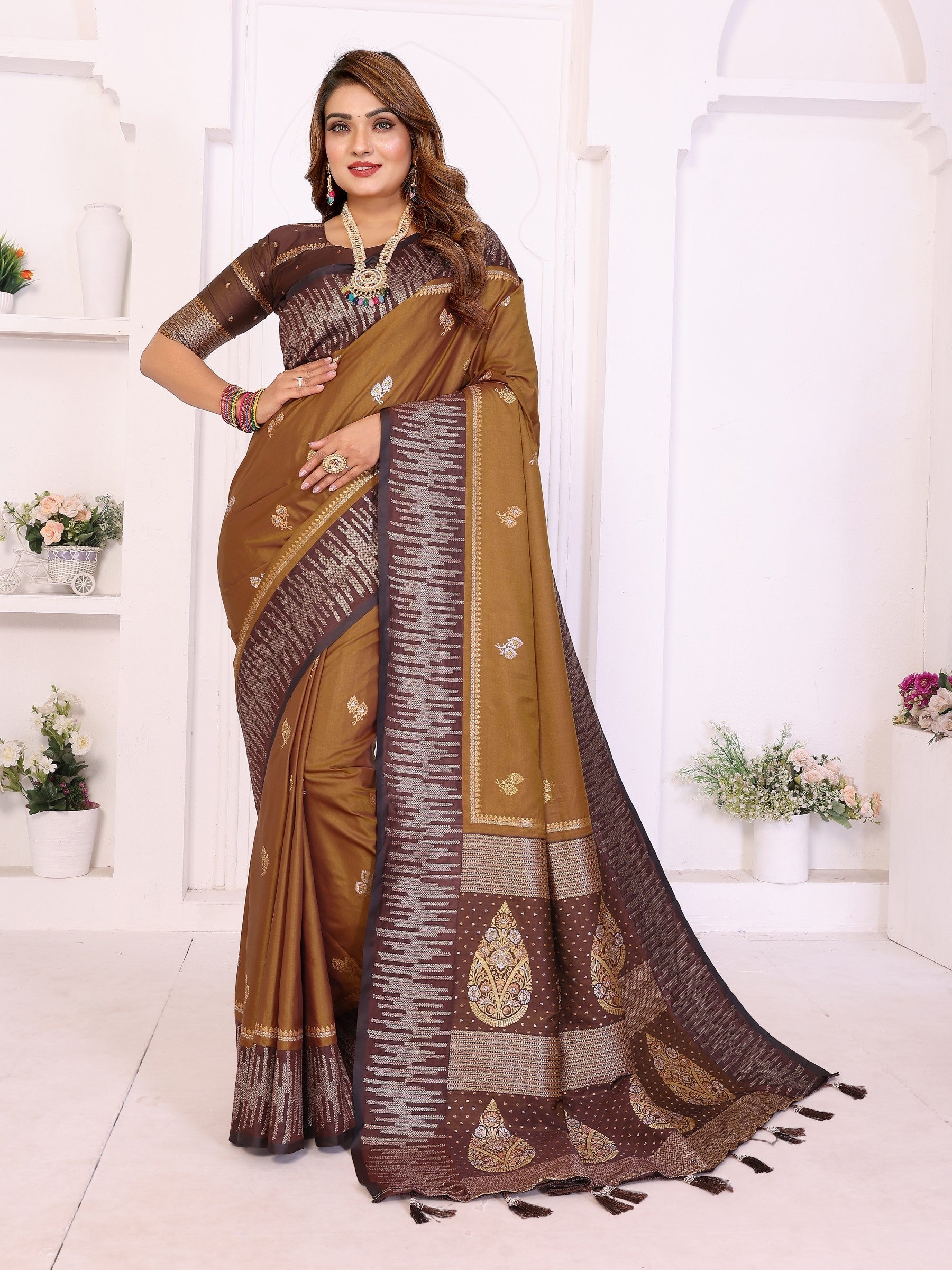 Anaita Premium South Soft Silk Saree - Distacart