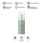 Love Earth Makeup Setting Spray Glow Fix, Infused With Niacinamide & Licorice