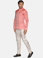 Sethukrishna Men Red Kurta with Pyjamas - Distacart