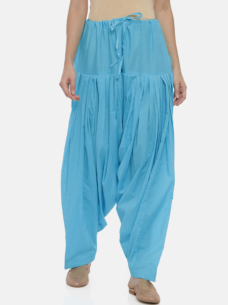 Souchii Women Pure Cotton Loose Fit Patiala