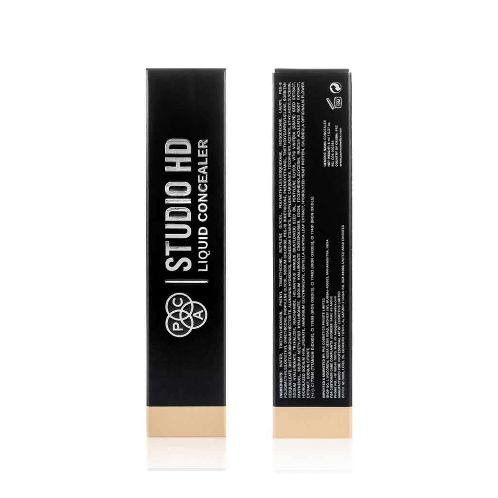 PAC Studio HD Liquid Concealer - HD LIGHT 100