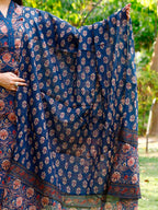 Hand Embroidered & Floral Printed Lace Detailed Kurta With Printed Pant & Dupatta Premium Luxury, Multicolor - Hiral Fashion
