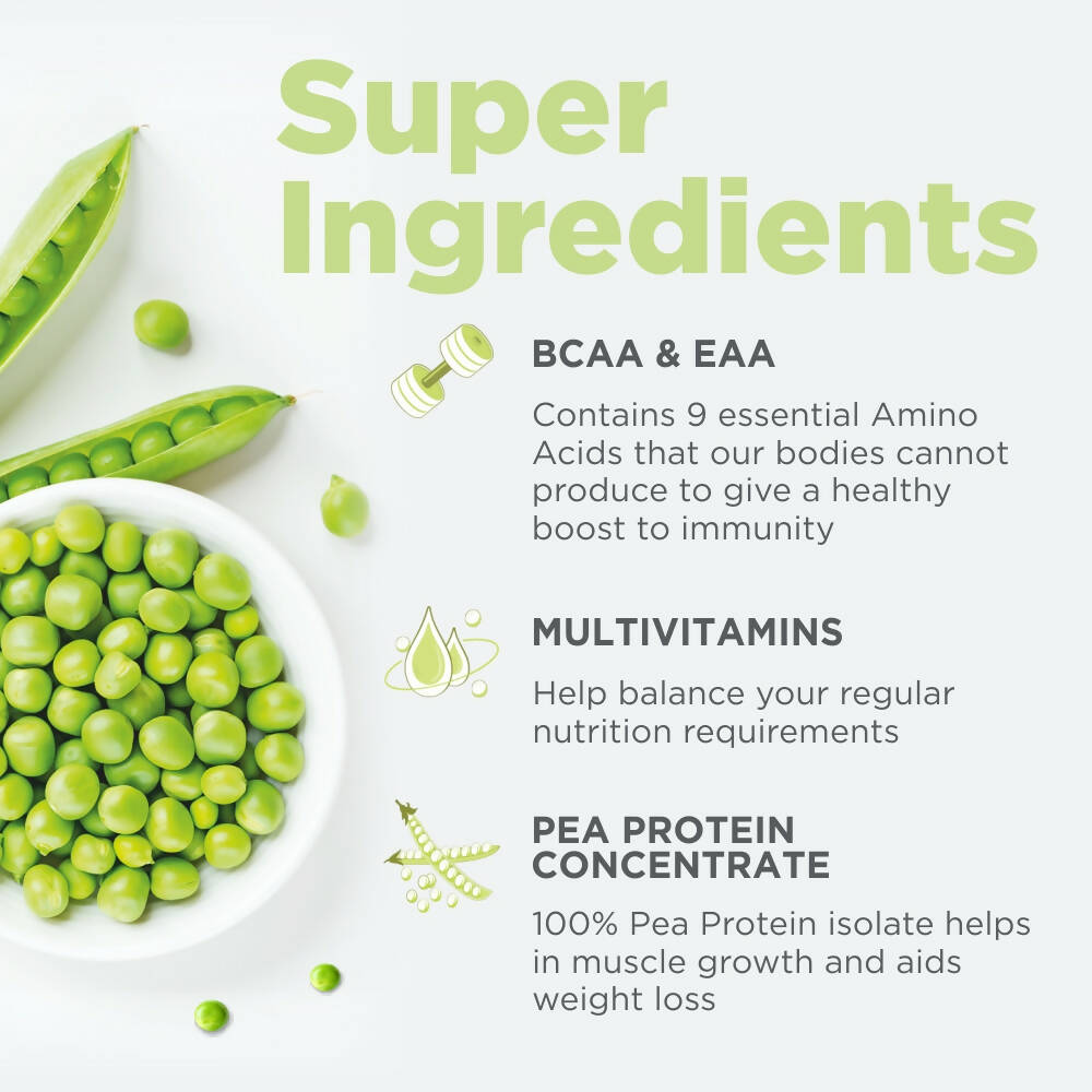 Happier Soulpea Plant Protein Powder - Distacart