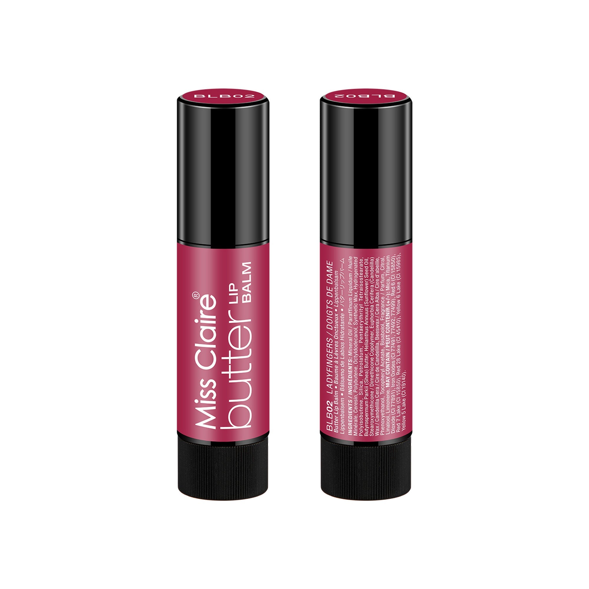 Miss Claire Butter Lip Balm - Ladyfingers - Distacart