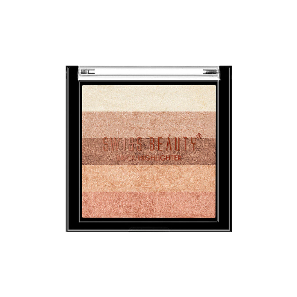 Swiss Beauty Brick Highlighter - Shade 04 - Distacart