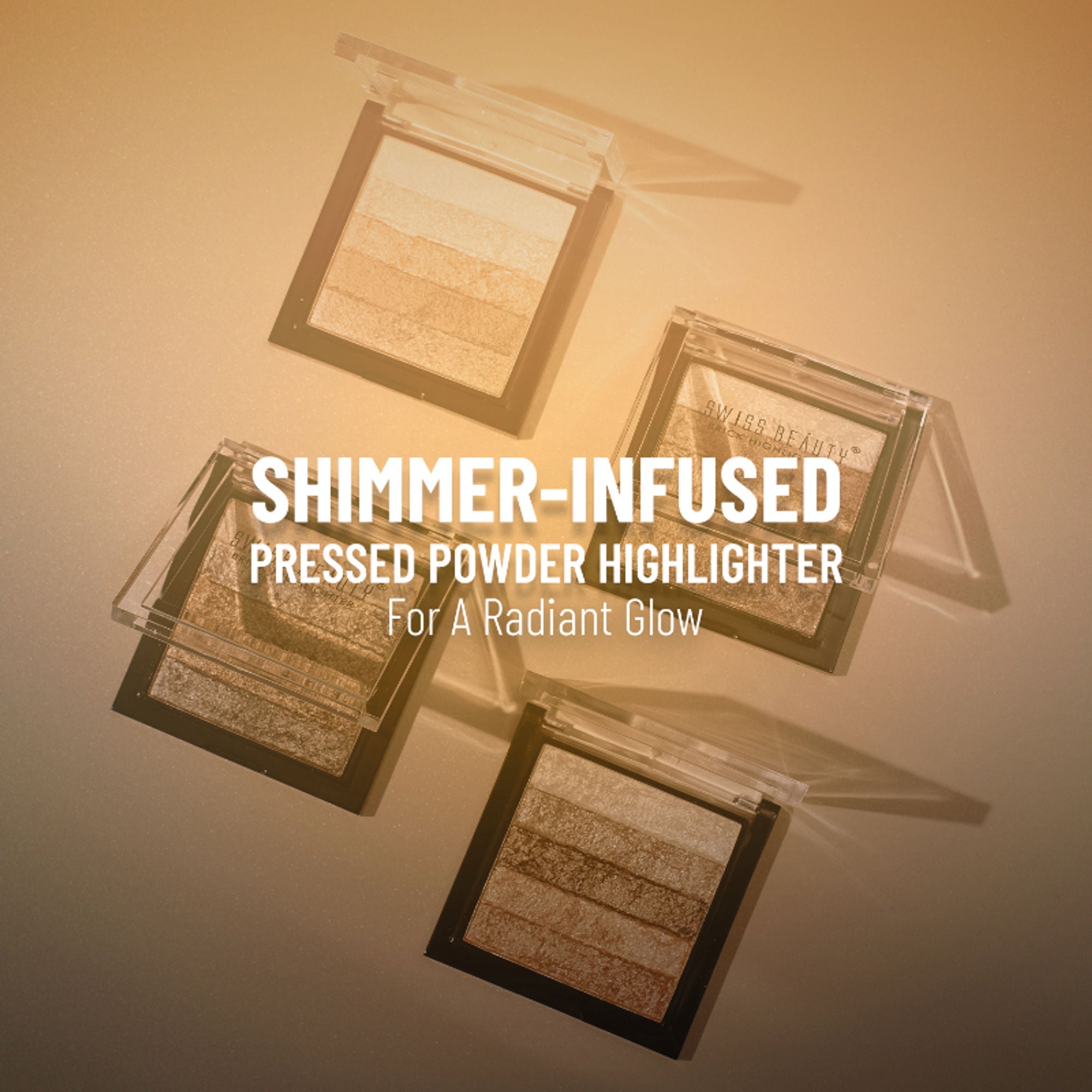 Swiss Beauty Brick Highlighter - 03 - Distacart