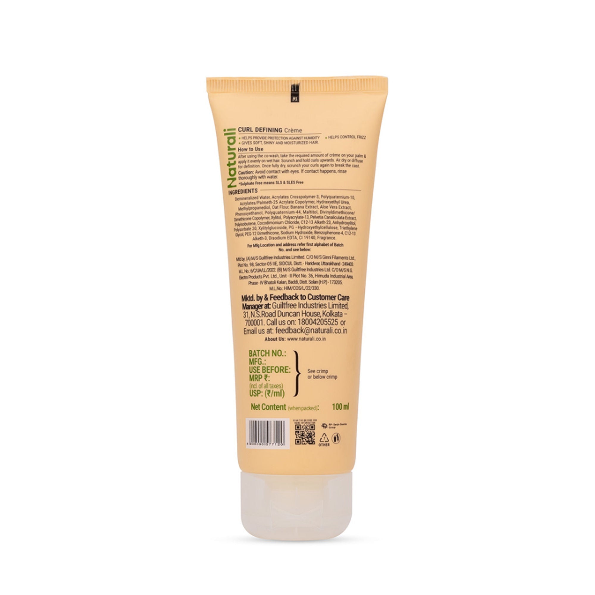 Naturali Naturali Curl Defining Creme