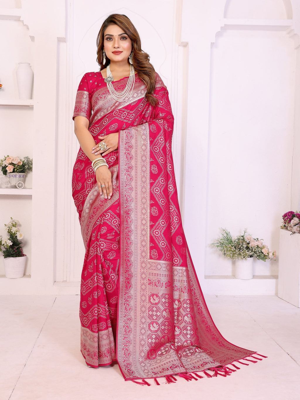 Anaita Premium Georgette Silk Saree - Distacart