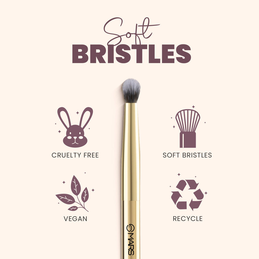 MARS Cosmetics Artist's Arsenal Professional Eyeshadow Smudging Pencil Brush Golden - Distacart