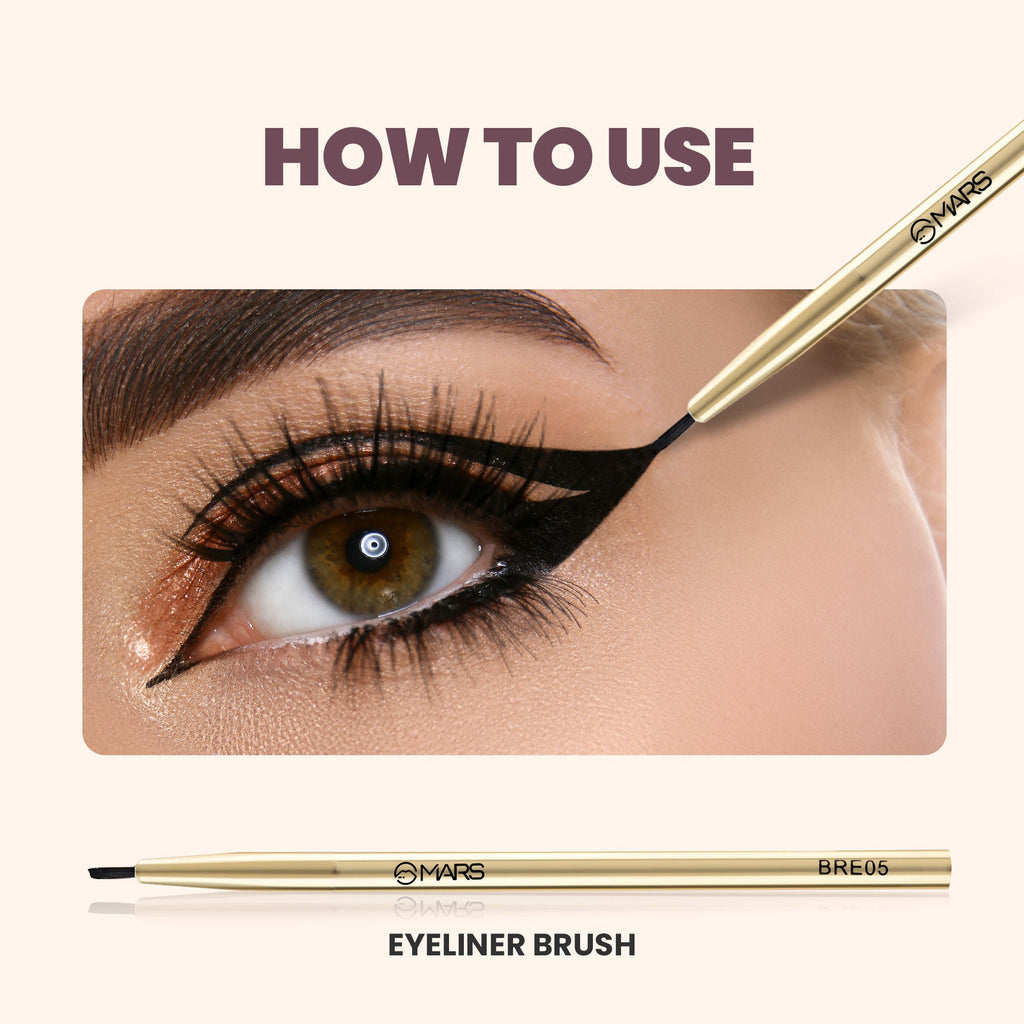MARS Cosmetics Artist Arsenal Professional Eyeliner Brush - Distacart