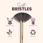 MARS Cosmetics Professional Fan Highlighting Brush - Distacart