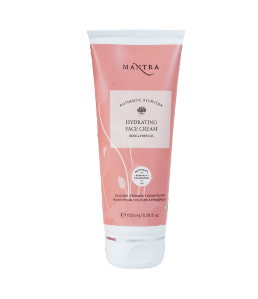 Mantra Herbal Hydrating Face Cream Rose & Hibiscus