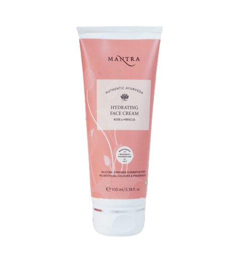 Mantra Herbal Hydrating Face Cream Rose & Hibiscus