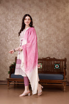 Hand Embroidered & Floral Printed Kurta With Pant & Dupatta Luxury, Multicolor - Hiral Fashion - Distacart