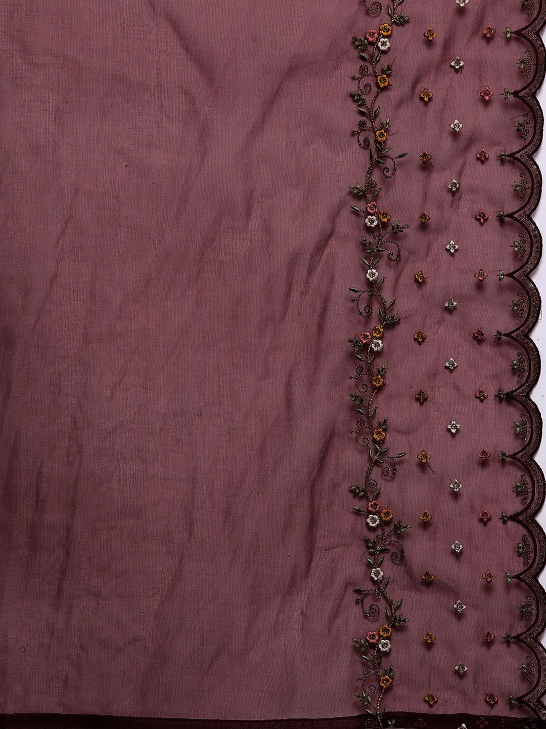 Indo Era Women Floral Embroidered Regular Sequinned Kurta with Trousers & With Dupatta - Distacart