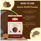Jaived Ayurveda Jamun Guthli Powder